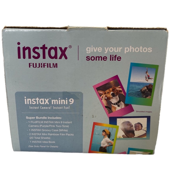 Instax Mini 9 Fujifilm Instant Camera - New in Box, unused. - Picture 4 of 5